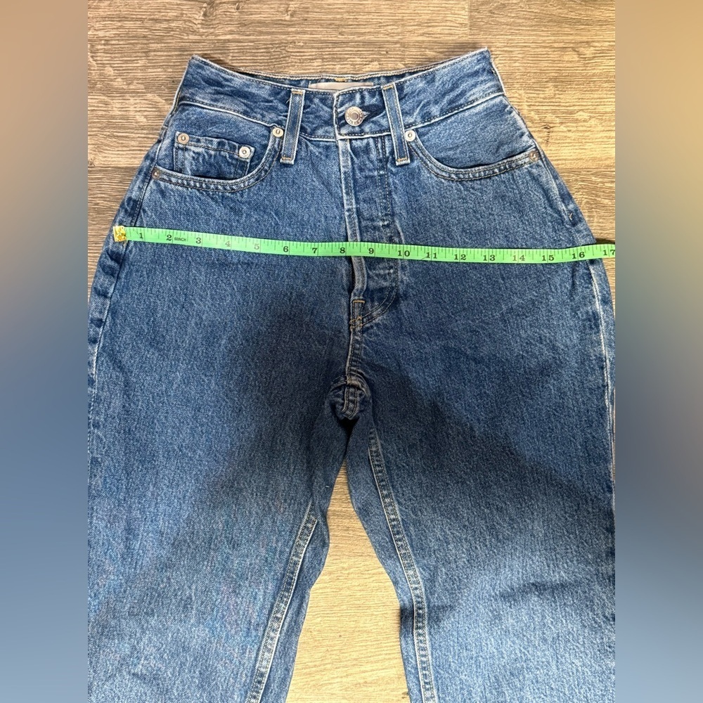 Everlane Indigo Blue Jeans - Picture 10 of 16